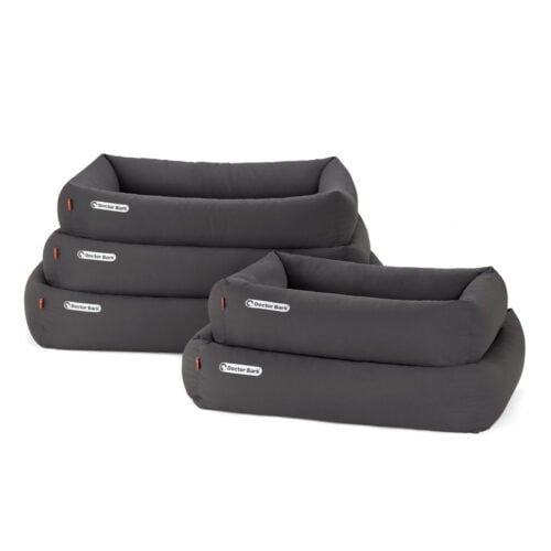 Dogline Doctor Bark Hondenmand Orthopedisch Grijs alle manden