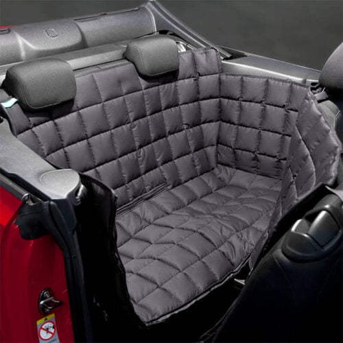 Doctor Bark 2-deurs achterbank beschermer Cabrio en Coupé Grijs