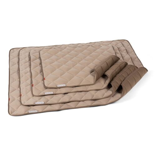 Doctor Bark Fleece-Quilt Hondendeken Goudbruin