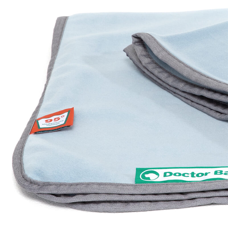 Doctor Bark Honden Fleece Deken Licht Blauw - Afbeelding 2