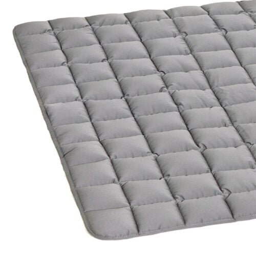 Alternative view of Doctor Bark Honden Reisdeken met Reistas Licht Grijs