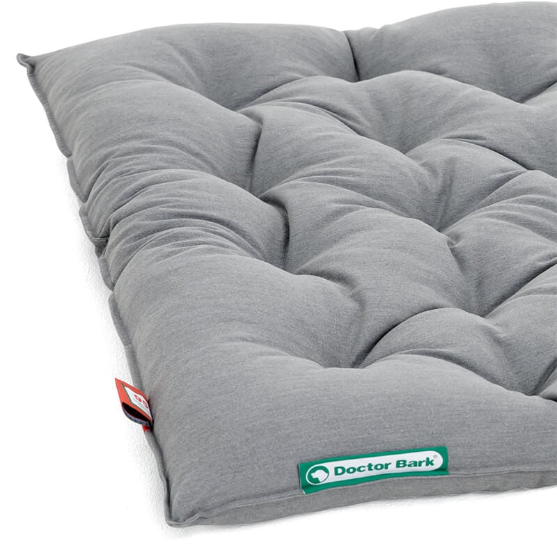 Doctor Bark Orthopedisch Country Hondenkussen Licht Grijs - Afbeelding 2