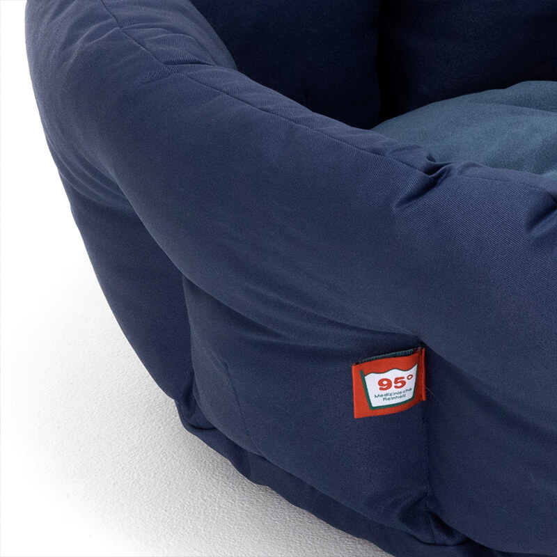 Doctor Bark Hondenmand Rond Koningsblauw - Afbeelding 5