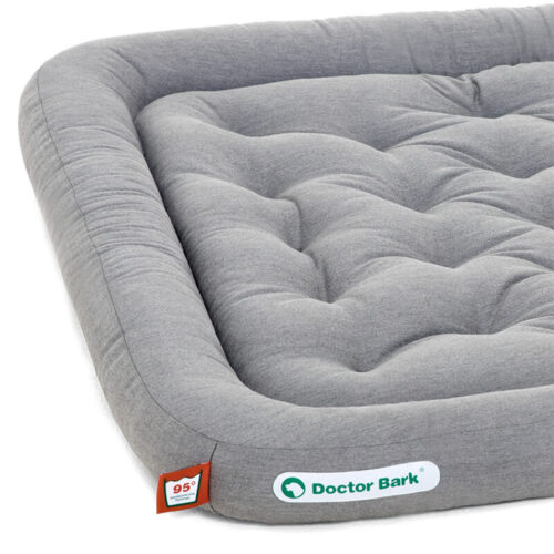 Alternative view of Doctor Bark Orthopedisch Lounge Hondenkussen Licht Grijs