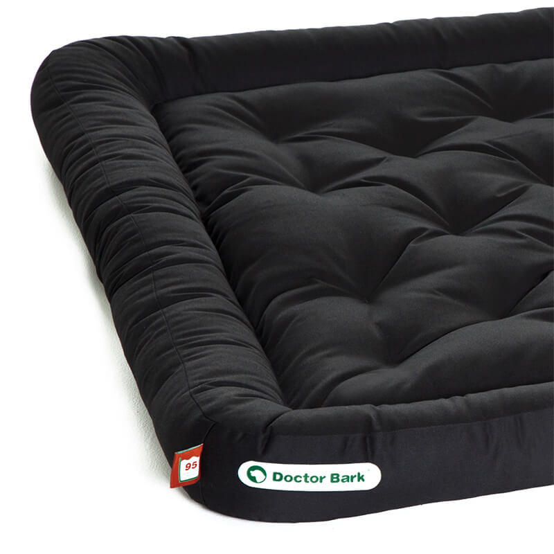 Doctor Bark Orthopedisch Lounge Hondenkussen Zwart - Afbeelding 3