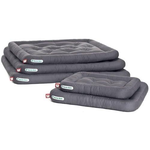 Doctor Bark Orthopedisch Lounge Hondenkussen Grijs