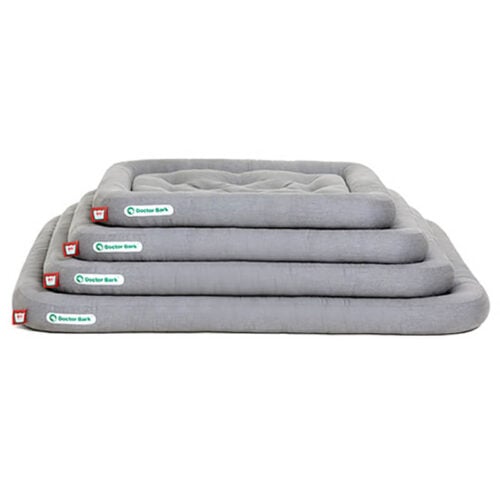 Doctor Bark Orthopedisch Lounge Hondenkussen Licht Grijs