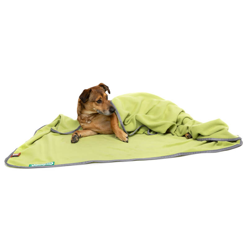 Doctor Bark Honden Fleece Deken Licht Groen - Afbeelding 6