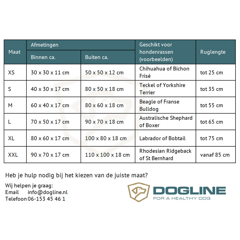 Doctor Bark Orthopedische Hondenmand Bruin - Afbeelding 7