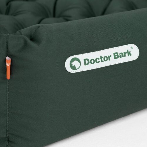 Doctor Bark orthopedische hondenmand groen detail