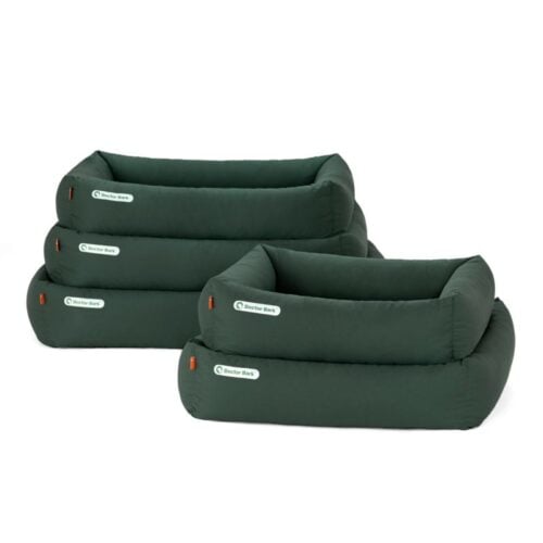Dogline Doctor Bark Hondenmand Orthopedisch Groen alle manden